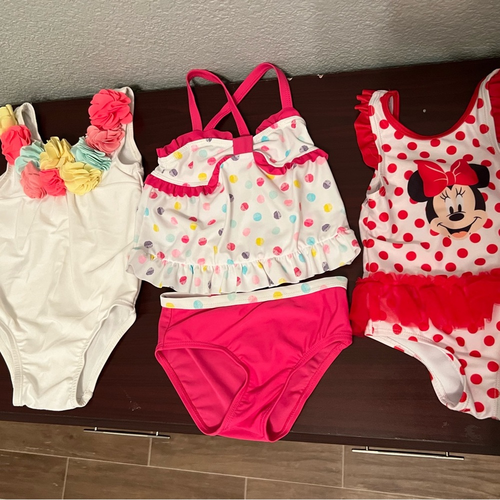 Baby Girl Swimsuits Size 12-18 Month